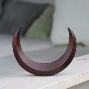 Coffee moon hairpin