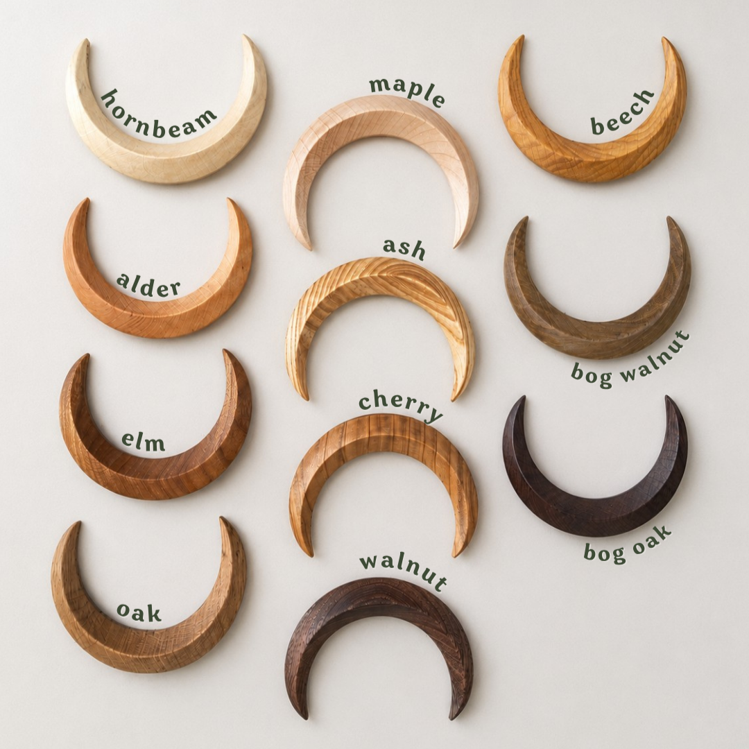 Hornbeam moon hairpin - Image 3
